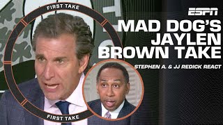 Stephen A amp JJ Redick GET HEATED over Mad Dogs Jaylen Brown max contract talk 👀  First Take [upl. by Atse]