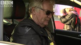 Comedian Jim Davidson stuck in a climate protest in London [upl. by Danell]