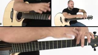 How to Play quotDriftingquot  Chorus Breakdown  Andy McKee Guitar Lesson [upl. by Therine351]