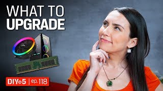 PC Build  Hardware Upgrades to Speed Up Computer  DIY in 5 Ep 118 [upl. by Inafets]