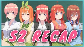 The Quintessential Quintuplets Season 2 in a Nutshell [upl. by Vijnas]