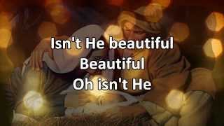 Isnt He Christmas version  Lyric Video HD [upl. by Cartan]