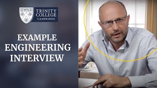 Example Cambridge Engineering Interview [upl. by Fanni535]