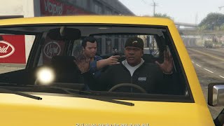 Franklin meets Michael  Grand Theft Auto V [upl. by Ynnatirb]