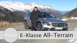 2017 MercedesBenz EKlasse ALLTERRAIN Test  Onroad und Offroad  Autophorie [upl. by Menzies594]