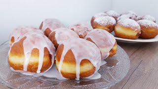 Pączki tradycyjne długo zachowujące świeżość🍩❤ [upl. by Anoirtac]