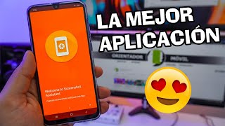 La MEJOR APLICACIÓN Para Realizar CAPTURA de PANTALLA Muy FÁCIL y Rápido📱OrientadorMovil [upl. by Aehta]