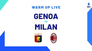 🔴 LIVE  Warm up  GenoaMilan  Serie A TIM 202324 [upl. by Afihtan]