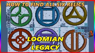 HOW TO FIND ALL SIX RELICS in LOOMIAN LEGACY  ROBLOX [upl. by Aicnorev]