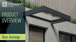 DIY Door Awnings  A Wide Range of Designs  Palram  Canopia [upl. by Winona457]