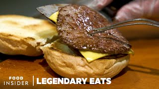 Chicagos Most Legendary Cheeseburger  Legendary Eats  Insider Food [upl. by Naval]