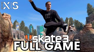 SKATE 3  Full Gameplay Xbox Series S [upl. by Ledairam]