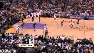 2004 NBA Finals  Detroit vs Los Angeles  Game 1 Best Plays [upl. by Annwahsal470]