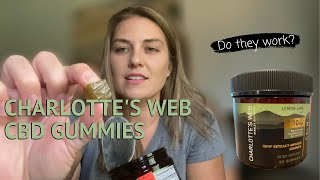 Charlotte’s Web CBD Gummies Review [upl. by Einafit]