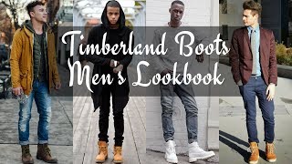 How To Style Mens Timberland Boots Winter 2018  LOOKBOOK [upl. by Oniram]