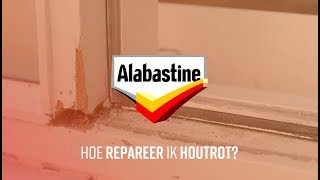 Hoe repareer je houtrot  Alabastine [upl. by Ytsenoh]