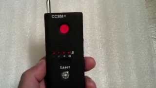 Spycam amp WiFi Detector model  CC308 Review [upl. by Ahsok846]