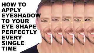 HOW TO APPLY EYESHADOW TO YOUR EYE SHAPE  BEGINNER  ADVANCED [upl. by Oiratnom]