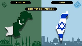 Pakistan vs Israel Full Country Comparison [upl. by Gunning145]