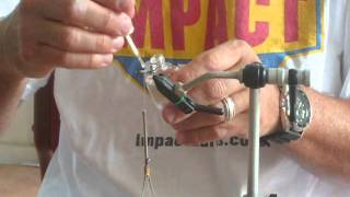 HOW TO TIE A BUCKTAIL TRAILER HOOK [upl. by Oirottiv]