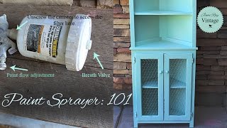 How To Spray Chalk Paint  HVLP [upl. by Masao]