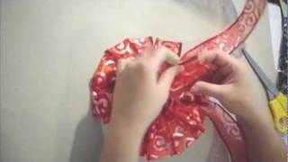 How To Make A Easy Ribbon Bow [upl. by Holly]