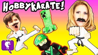 HobbyMommy Karate Toy Surprise by HobbyKidsTV [upl. by Ahsikyt181]