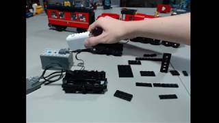 How to motorize Lego Hogwarts express VERY SIMPLE [upl. by Lerraf]