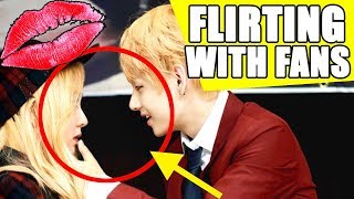 👄 BTS FLIRTING WITH FANS  BANGTAN BOYS FANSIGN ❤ [upl. by Zeba]