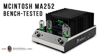 McIntosh MA252 Integrated Amplifier PUNISHED  Brooks Berdan Ltd [upl. by Nickolai]