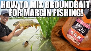 How To Mix Groundbait For Margin Fishing  THE EASY WAY [upl. by Meredeth]