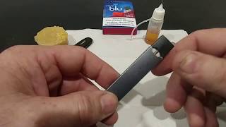 How to Refill your JUUL Vape Pods Closed Caption [upl. by Ahseuqal]