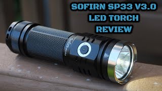 Sofirn SP33 V3 LED Torch Review [upl. by Iduj457]