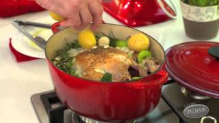 Traditional French Pot Roast Chicken HD [upl. by Ulu688]