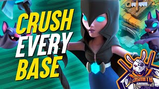 CRUSH EVERY BH6  Builder Hall 6 Attack Strategy  Builder Base 6 3 star [upl. by Elleirua]