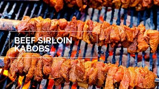 Beef Sirloin Kabobs Recipe [upl. by Harim]