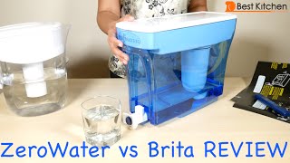 ZeroWater 23Cup Water Dispenser and Filtration System Review [upl. by Zacharie]