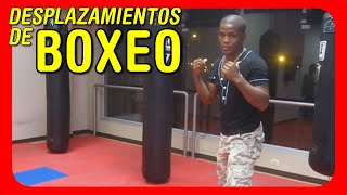 🥊 Técnicas de Boxeo para principiantes  Los Desplazamientos [upl. by Daahsar52]