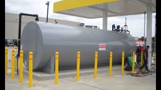 Above Ground Fuel Tank Installation [upl. by Aoh627]