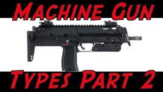 Machine Gun Terminology Part 2 SMG PDW amp Machine Pistol [upl. by Llezo]