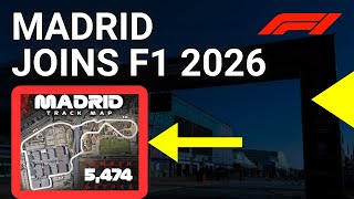 Madrid Joins Formula 1 A GameChanging Spanish Grand Prix in 2026 [upl. by Alleul627]