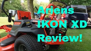 Ariens IKON XD Walkaround Review [upl. by Nodnart]