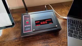 MMDVM hotspot with 20 x 4 oled screen HD44780 i2c [upl. by Townie]