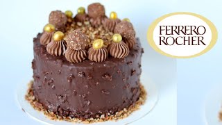 Pastel Ferrero Rocher  Magy cakes [upl. by Ahtar]