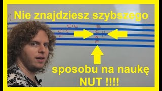 🏃 Najszybszy sposób na nauczenie się nut 🎶 w kilka minut ⏰ [upl. by Myrtia11]