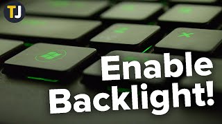 How to Enable Your Backlit Keyboard in Windows 10 [upl. by Lezley863]