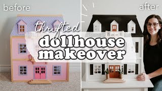 How To Makeover A Dollhouse  DOLLHOUSE MAKEOVER STEP BY STEP  Bethany Fontaine [upl. by Donnelly]