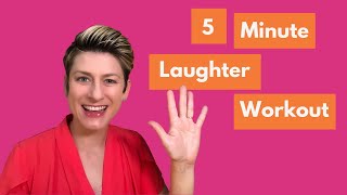 5 Minute Laughter Yoga Workout [upl. by Elleryt]