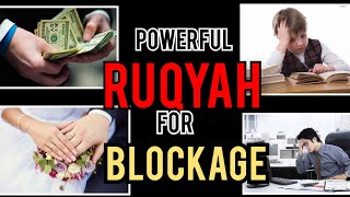 RUQYAH CURE  BLOCKAGE IN MARRIAGE PREGNANCYWORK EDUCATION AND RIZQ WEALTH DUE TO MAGICJINN [upl. by Neelhsa191]