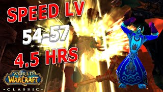 WoW Classic  Mage SOLO Speed Level 5457 in 45 Hours [upl. by Nierman852]